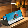 20-inch Pull-out Mobile Phone Screen Amplifier HD Desktop Viewing Mobile Phone Holder(Black)