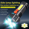 F-T25 Strong Bright 5 Core LED Flashlight USB Rechargeable Powerful Torch