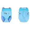 Leather Pet Chest Carrier Backpack, Blue, for Small/Medium Dogs (34-40cm Chest)