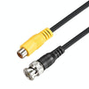 BNC Male to RCA Female Adapter Cable (1m) - CCTV & AV