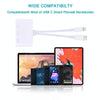 NK-103Pro 3 in 1 8 Pin + USB-C / Type-C Male to USB + TF / SD Card Reader