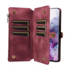 For Samsung Galaxy S20+ Fantasy Multifunctional Zipper Wallet Leather Phone Case(Red)
