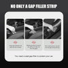 1 Pair Car Seat Gap Bar Car Interior Armrest Box Gap Leak-proof Filler (Beige)