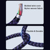 TOTU BL-016 Journey Series USB to 8 Pin Colorful Breathing Light Data Cable, Length:1.5m(Purple)
