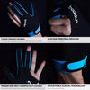 BOODUN M050912 Thin Breathable Men and Women Billiards Three Finger Single Gloves, Size:M(Navy Blue)