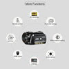 ORDRO AC3 3.1 inch IPS Screen 4K Full HD 13MP Night Vision WiFi Live Camcorder DV Digital Camera, Style:Standard + Microphone(Black)