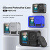 For GoPro HERO13 Black AMagisn Silicone Case Protective Cover(Light Gray)