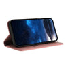 For Samsung Galaxy A05s / F14 4G Strong Magnetic Frosted Flip Leather Phone Case(Pink)