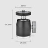 YELANGU LW-A01 Panoramic Metal Tripod Ball Head Adapter