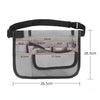 Oxford Portable Medical Personnel Tool Waist Bag(Grey)