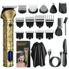 6 In 1 Men Multi-Functional Clipper Metal Body Hair Cutting(Bronze)