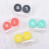 5 PCS Convenient Travel Contact Lens Case Eyes Care Kit, Random Color Delivery