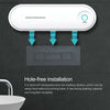 Toothbrush Dryer Bathroom Wall-mounted Toothbrush Holder, Plug-in Powered with US Plug
