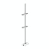 COOLMOON GH260 Desktop Computer Vertical Mounted Graphics Card Protection Shelf Metal Rod Magnetic Support Bracket, Color: GH260 Silver