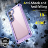 For Samsung Galaxy S25 5G Skin Feel TPU + PC Phone Case(Transparent Purple)