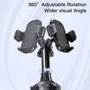 Yesido C195 Car Cup Holder Using Phone Bracket(Black)