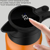 Car Heating Cup Electric Heating Cup Kettle(24V Warm Orange)