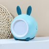 XY010 2 PCS Cute Pet Night Light LED Touch Dimming Dormitory Bedside Light(Blue Rabbit)