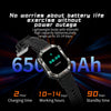 LEMFO KR80 2.0 inch BT5.1 IP67 Sport Smart Watch, Support Bluetooth Call / Sleep / Blood Oxygen / Heart Rate / Blood Pressure Health Monitor(Black)