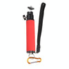 LED Flash Light Holder Sponge Steadicam Handheld Monopod with Gimbal for SLR Camera(Red)