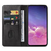 For Samsung Galaxy S10e Magnetic Closure Leather Phone Case(Black)