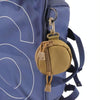 Pocket Portable Mini Coin Bag Key Ring Waist Bag(Black)