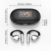 Wireless Bluetooth Earbuds with Ear Hooks OWS Open-Ear Noise-Canceling Headset(Skin Color)