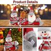 Home Decor Christmas Cartoon Doll Curtain Buckle(Snowman)