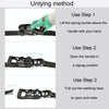 Motorcycle Ratchet Tensioner Cargo Bundling And Luggage Fixing Straps, Length: 4m