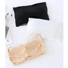 One-piece Underwear Without Shoulder Strap Invisible Anti-slip, Size: M(White)