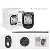 GIYO M3 LCD Display Bike GPS Cycling Computer Wireless Road Bicycle Stopwatch Velocimeter(White)