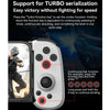 D6  Bluetooth Retractable Gamepad Dual Hall Six-Axis Somatosensory For Android/IPhone /Switch(White Red)