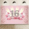 1.5x1m Cartoon Digital Birthday Balloon Party Scene Photographic Backdrop(MDT10409)