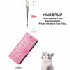 For Alcatel 1S 2021 Lovely Cat and Dog Embossing Pattern Horizontal Flip Leather Case , with Holder & Card Slots & Wallet & Cartoon Clasp & Lanyard(Pink)