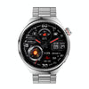 LEMFO LF38 1.6 inch IPS Screen Steel Strap Smart Watch Supports Blood Oxygen Monitoring(Silver)