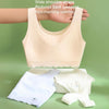 Seamless Girls Underwear Small Undershirt Summer Thin Bra, Size: 75/F(Light Apricot)