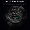 SMAEL 1545D Time Men Anti-falling Night Light Alarm Waterproof Sports Watch(Camouflage Red)