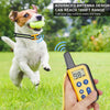 Dog Training Collar 800m Remote Shock Vibration Waterproof Khaki