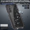 For Samsung Galaxy A16 5G RedPepper IP68 Waterproof PC Hybrid TPU Phone Case(Black)