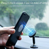 Q7 Car Home Mobile Phone Magnetic Bracket Strong Magnetic Double Ball Instrument Panel Navigation Bracket(Blue)
