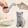 Silicone Pet Can Opener & Lid with Spoon (Pink)