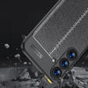 For Samsung Galaxy S25+ 5G Litchi Texture Shockproof TPU Phone Case(Black)
