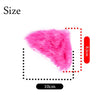 4PCS Motorcycle Plush Ear Helmet Decoration(Pink)
