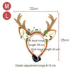 Christmas Antler Headband for Dogs & Cats - Size M
