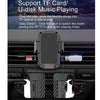 C1 Car Bluetooth 5.0 MP3 Player FM Transmitter Air Outlet Phone Holder