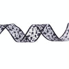 4m Halloween Decoration Gold-stamped Cartoon DIY Bow Ribbon(Black Skeleton)