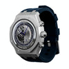 WS-18 1.43 inch IP67 Sport Smart Watch, Support Bluetooth Call / Sleep / Blood Oxygen / Heart Rate / Blood Pressure Health Monitor(Silver+Blue)