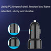 IBD321-Q3 Universal Fireproof Mobile Phone Car Charger, Model: 2.4A+12W