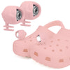 2pcs Plastic Battery Model Cave Shoes Lamp Camping Lamp Outdoor Lighting(Pink)
