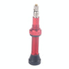 A5592 2 PCS 40mm Red French Tubeless Valve Core with Red Disassembly Tool for Road Bike
